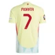 Koszulka Piłkarska Alvaro Morata #7 Hiszpania Mistrzostwa Europy 2024 Wyjazdowa Męska
