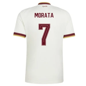Koszulka Piłkarska Alvaro Morata #7 Hiszpania Mistrzostwa Świata 2026 Wyjazdowa Męska