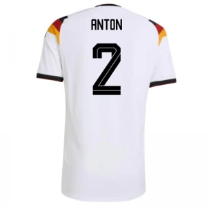 Koszulka Piłkarska Anton #2 Niemcy Mistrzostwa Świata 2026 Domowa Męska