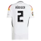 Koszulka Piłkarska Antonio Rudiger #2 Niemcy Mistrzostwa Europy 2024 Domowa Męska
