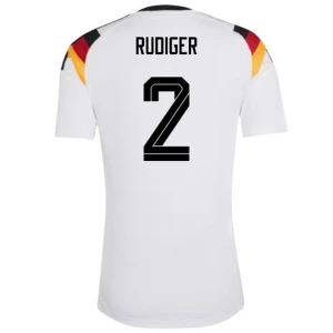 Koszulka Piłkarska Antonio Rudiger #2 Niemcy Mistrzostwa Świata 2026 Domowa Męska
