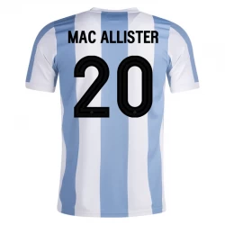 Koszulka Piłkarska Argentyna Alexis Mac Allister #20 2024 50th Anniversary Domowa Męska