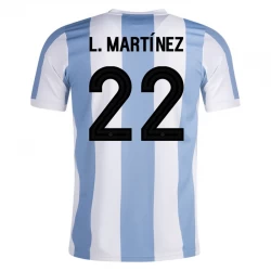 Koszulka Piłkarska Argentyna L. Martinez #22 2024 50th Anniversary Domowa Męska