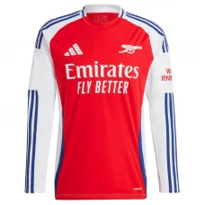 Koszulka Piłkarska Arsenal FC 2024-25 Domowa Męska Długi Rękaw