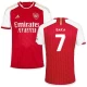 Koszulka Piłkarska Arsenal FC Bukayo Saka #7 2023-24 UCL Domowa Męska