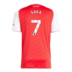 Koszulka Piłkarska Arsenal FC Bukayo Saka #7 2025-26 Domowa Męska