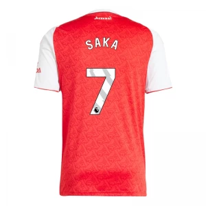 Koszulka Piłkarska Arsenal FC Bukayo Saka #7 2025-26 Domowa Męska
