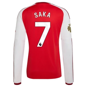 Koszulka Piłkarska Arsenal FC Bukayo Saka #7 2026-27 Domowa Męska Długi Rękaw