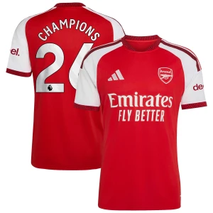 Koszulka Piłkarska Arsenal FC Champions #26 2026-27 Domowa Męska