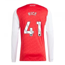 Koszulka Piłkarska Arsenal FC Declan Rice #41 2025-26 Domowa Męska Długi Rękaw