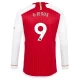 Koszulka Piłkarska Arsenal FC Gabriel Jesus #9 2023-24 Domowa Męska Długi Rękaw