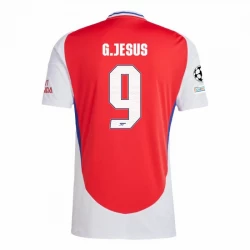 Koszulka Piłkarska Arsenal FC Gabriel Jesus #9 2024-25 UCL Domowa Męska