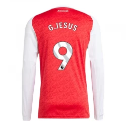 Koszulka Piłkarska Arsenal FC Gabriel Jesus #9 2025-26 Domowa Męska Długi Rękaw