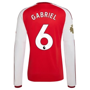 Koszulka Piłkarska Arsenal FC Gabriel Magalhães #6 2026-27 Domowa Męska Długi Rękaw
