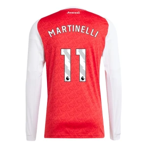 Koszulka Piłkarska Arsenal FC Gabriel Martinelli #11 2025-26 Domowa Męska Długi Rękaw