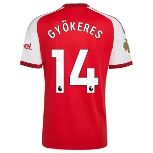 Koszulka Piłkarska Arsenal FC Gyokeres #14 2026-27 Domowa Męska