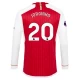 Koszulka Piłkarska Arsenal FC Jorginho #20 2023-24 Domowa Męska Długi Rękaw