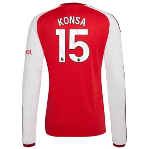 Koszulka Piłkarska Arsenal FC Konsa #15 2026-27 Domowa Męska Długi Rękaw