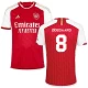 Koszulka Piłkarska Arsenal FC Martin Ødegaard #8 2023-24 UCL Domowa Męska