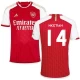 Koszulka Piłkarska Arsenal FC Nketiah #14 2023-24 UCL Domowa Męska