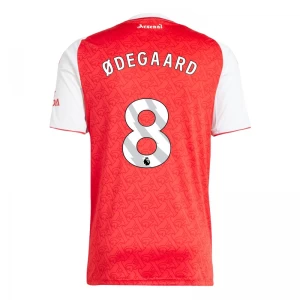 Koszulka Piłkarska Arsenal FC Odegaard #8 2025-26 Domowa Męska