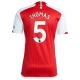 Koszulka Piłkarska Arsenal FC Thomas #5 2023-24 Domowa Męska