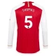 Koszulka Piłkarska Arsenal FC Thomas #5 2023-24 Domowa Męska Długi Rękaw