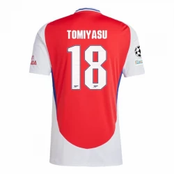 Koszulka Piłkarska Arsenal FC Tomiyasu #18 2024-25 UCL Domowa Męska