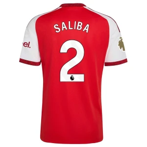 Koszulka Piłkarska Arsenal FC William Saliba #2 2026-27 Domowa Męska