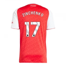 Koszulka Piłkarska Arsenal FC Zinchenko #17 2025-26 Domowa Męska
