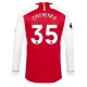Koszulka Piłkarska Arsenal FC Zinchenko #35 2023-24 Domowa Męska Długi Rękaw