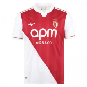 Koszulka Piłkarska AS Monaco 2025-26 Domowa Męska