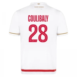 Koszulka Piłkarska AS Monaco Coulibaly #28 2025-26 Domowa Męska