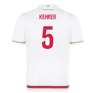 Koszulka Piłkarska AS Monaco Kehrer #5 2025-26 Domowa Męska