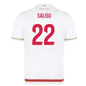 Koszulka Piłkarska AS Monaco Salisu #22 2025-26 Domowa Męska