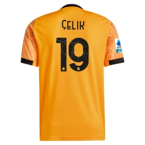 Koszulka Piłkarska AS Roma Celik 19 2025-26 Home 2025-26 Wyjazdowa Męska