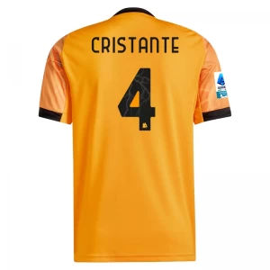 Koszulka Piłkarska AS Roma Cristante 4 2025-26 Home 2025-26 Wyjazdowa Męska