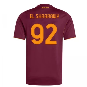 Koszulka Piłkarska AS Roma El Shaarawy #92 2025-26 Domowa Męska
