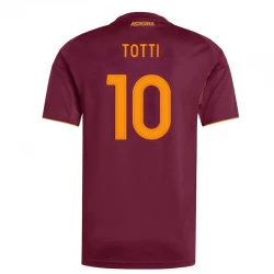 Koszulka Piłkarska AS Roma Francesco Totti #10 2025-26 Domowa Męska