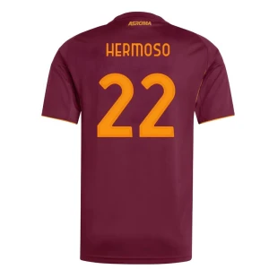 Koszulka Piłkarska AS Roma Hermoso #22 2025-26 Domowa Męska