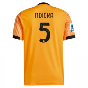 Koszulka Piłkarska AS Roma Ndicka 5 2025-26 Home 2025-26 Wyjazdowa Męska