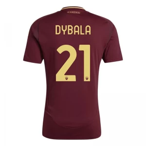 Koszulka Piłkarska AS Roma Paulo Dybala #21 2024-25 Domowa Męska