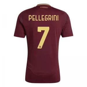 Koszulka Piłkarska AS Roma Pellegrini #7 2024-25 Domowa Męska
