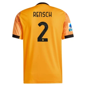 Koszulka Piłkarska AS Roma Rensch 2 2025-26 Home 2025-26 Wyjazdowa Męska