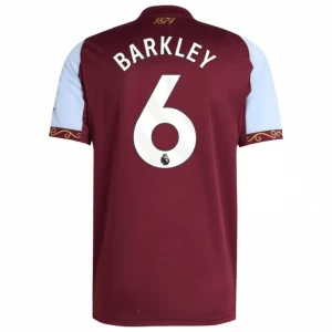 Koszulka Piłkarska Aston Villa Barkley #6 2025-26 Domowa Męska