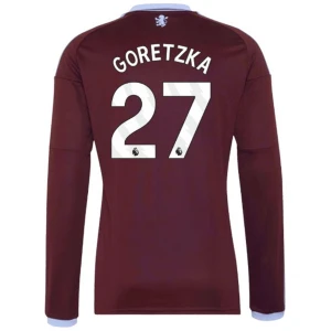 Koszulka Piłkarska Aston Villa Leon Goretzka #27 2026-27 Domowa Męska Długi Rękaw