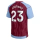 Koszulka Piłkarska Aston Villa Philippe Coutinho #23 2023-24 Domowa Męska