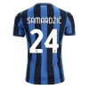 Koszulka Piłkarska Atalanta BC Samardzic #24 2024-25 Domowa Męska