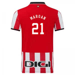 Koszulka Piłkarska Athletic Club Bilbao Maroan #21 2025-26 Domowa Męska