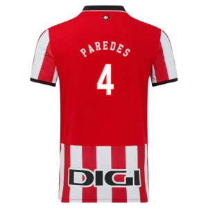 Koszulka Piłkarska Athletic Club Bilbao Paredes #4 2025-26 Domowa Męska